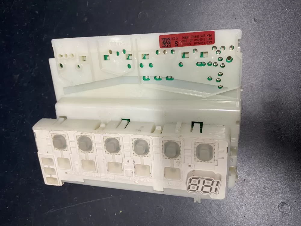 Bosch  Siemens 9000 199 656  716316-03  716348-01  9000199656 Dishwasher Control Board