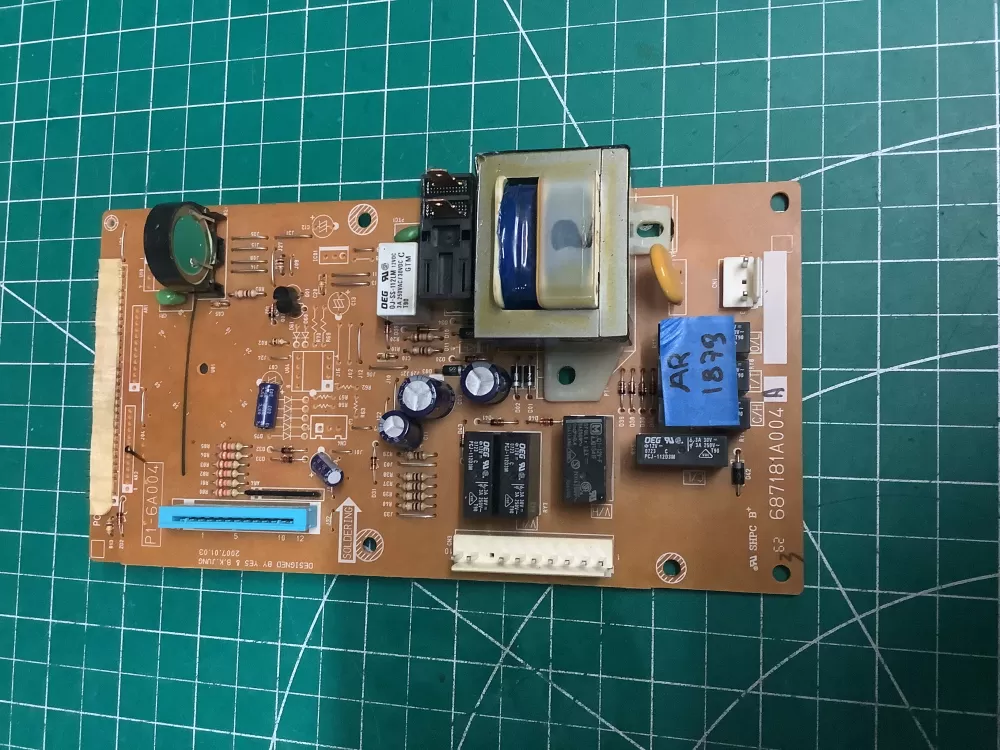 LG 687181A004A P1 6A004 Microwave Control Board 687181a004 AZ201462 | AR1873
