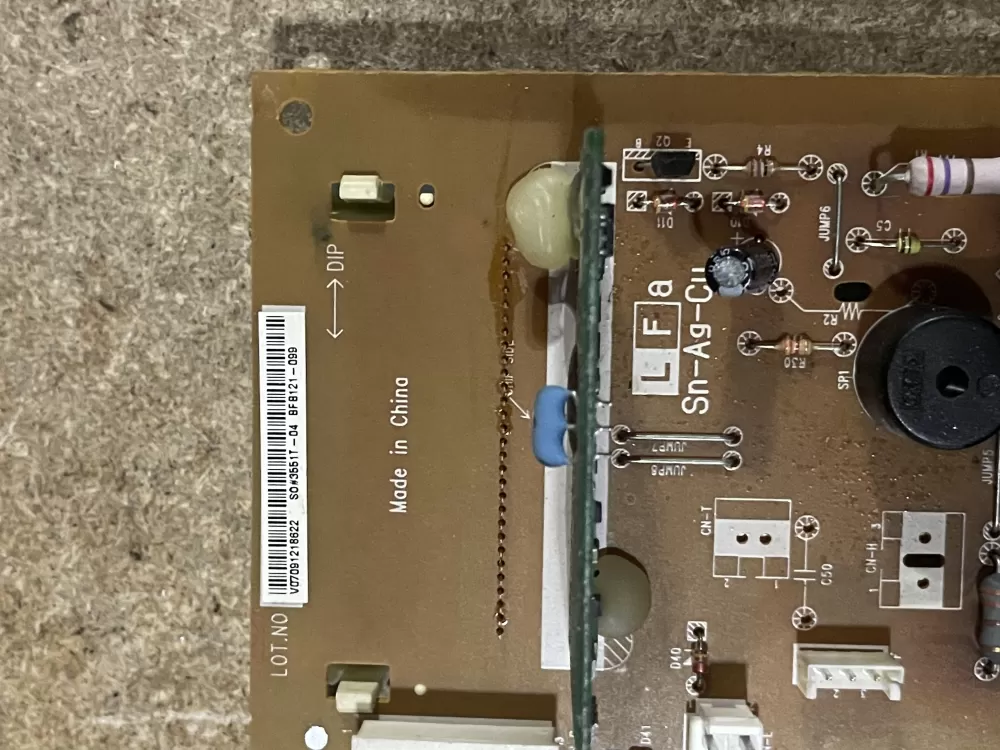 Microwave Oven V07091218622 Control Board AZ24823 | KM352