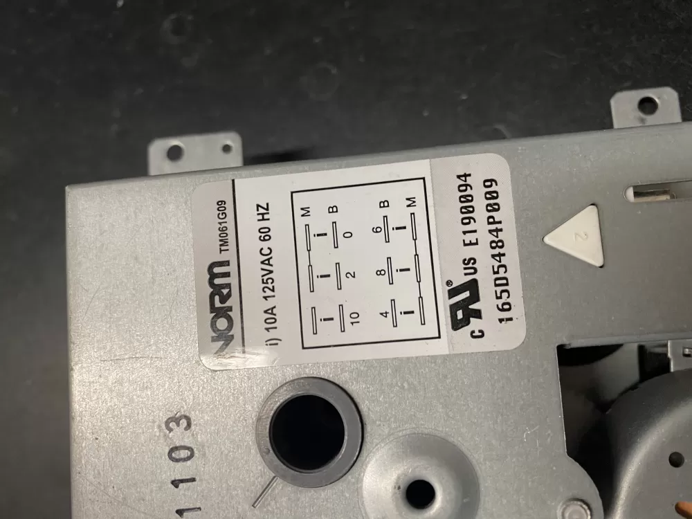 GE Hotpoint 165D5484P009 Dishwasher Timer AZ12215 | BK668