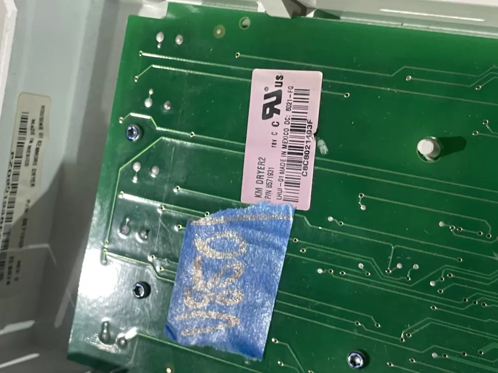 Whirlpool Kenmore 8571931 Dryer Control Board Rev AZ198217 | KMV850