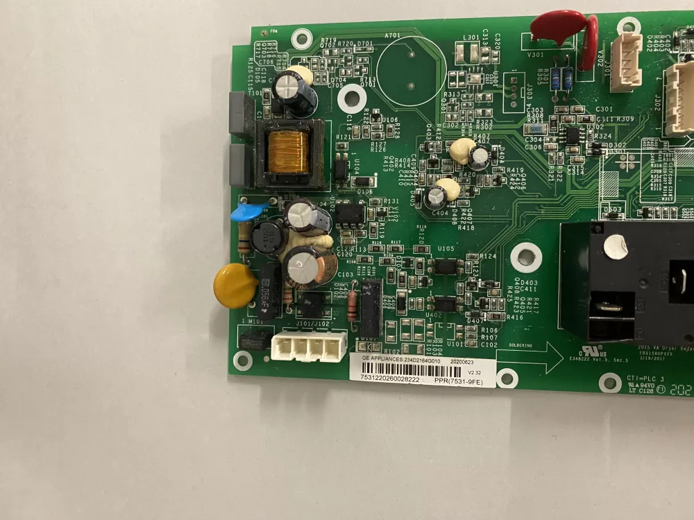 GE 234D2164G010 Dryer Control Board AZ203132 | BK2319