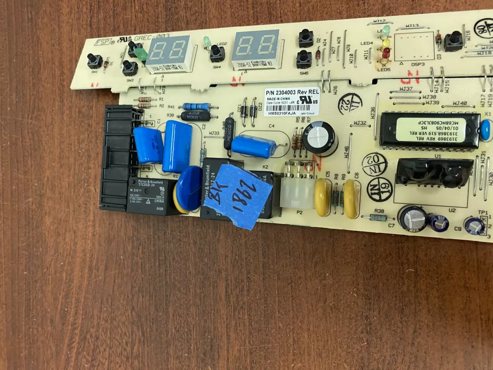 Kenmore 2304003 Refrigerator Control Board AZ53825 | BK1862