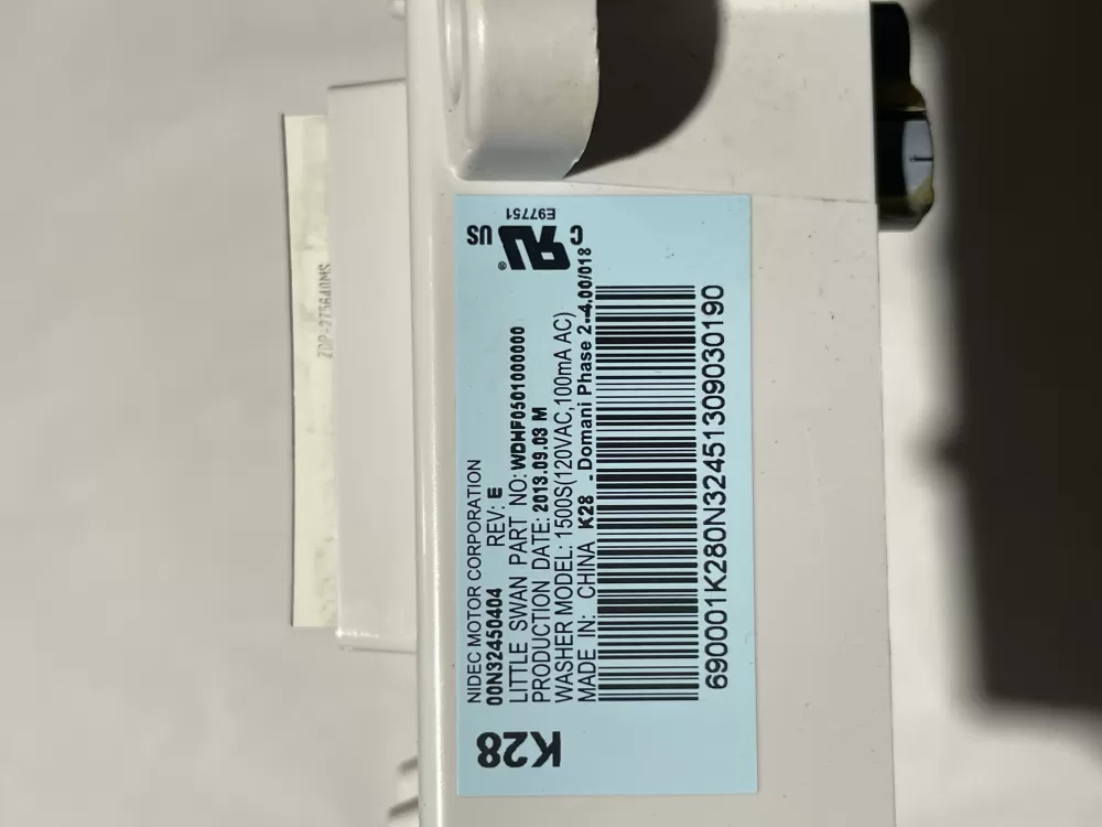 GE 00N32450404 WH12X10544 WDHF0501000000 Washer Control Board AZ111492 | Wmv655