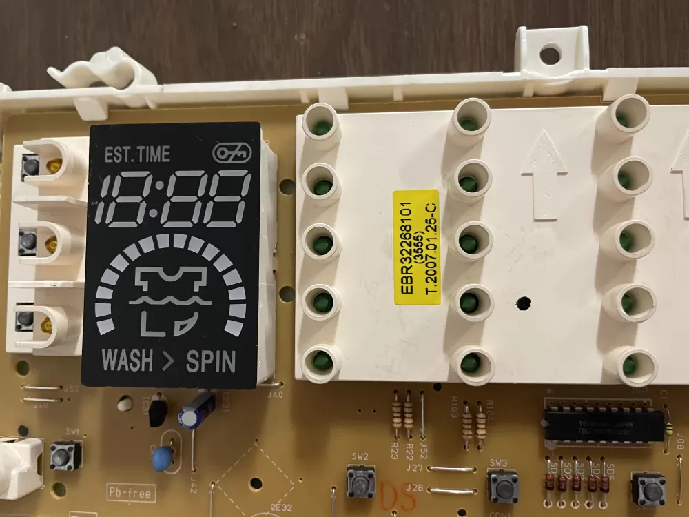LG EAX32221201 EBR32268101 Washer Control Board AZ76145 | KMV588