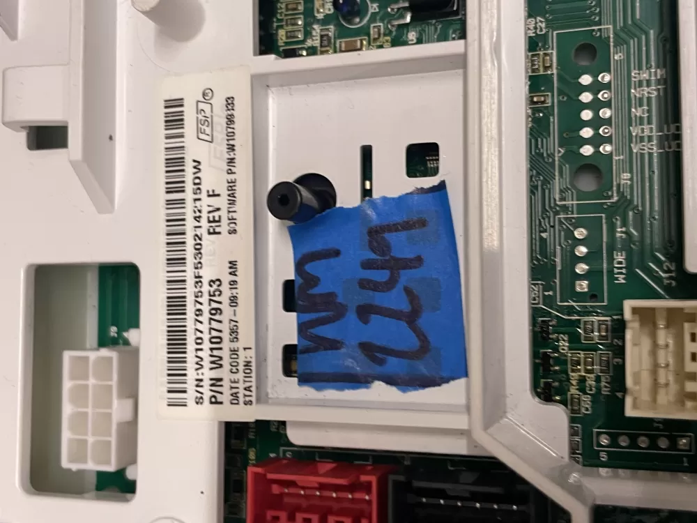 Whirlpool W10779753 control board AZ203303 | WM2249