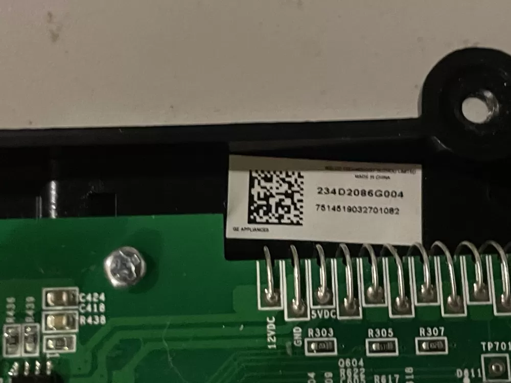 GE 234D2086G004 Dryer Control Board Interface AZ32719 | Wm160