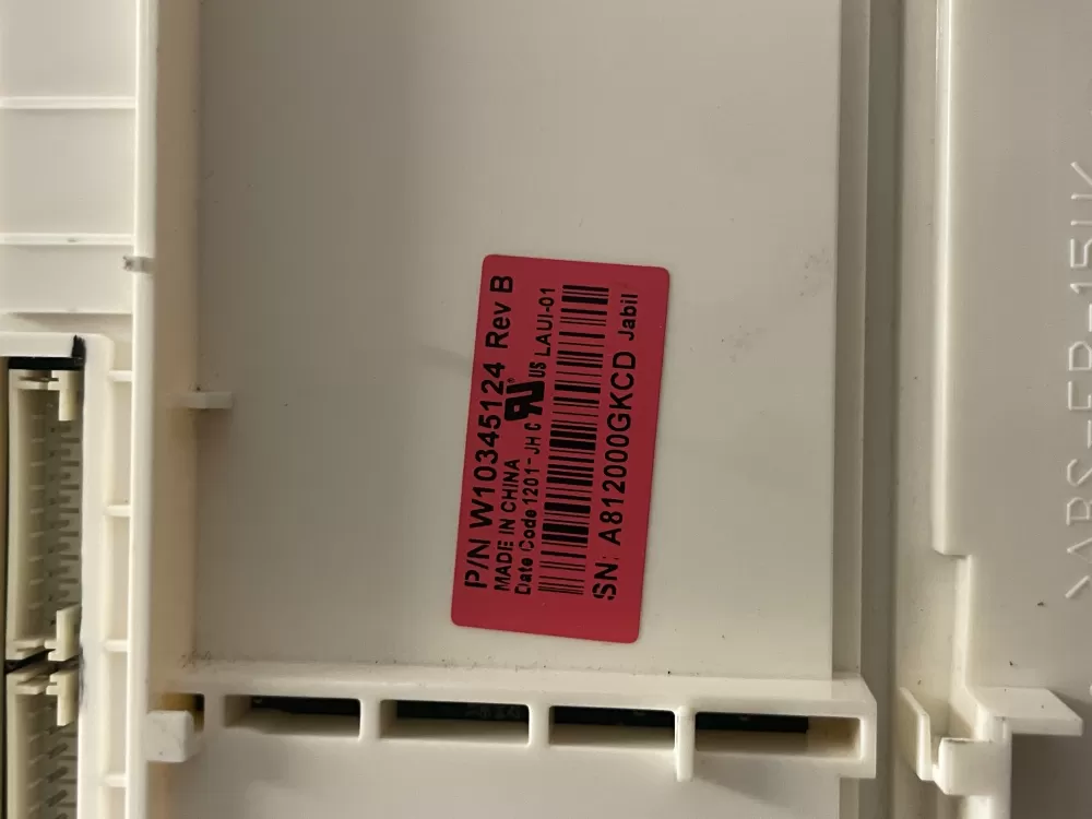 Maytag Whirlpool W10345124 Washer Control Board AZ44614 | Wm1665