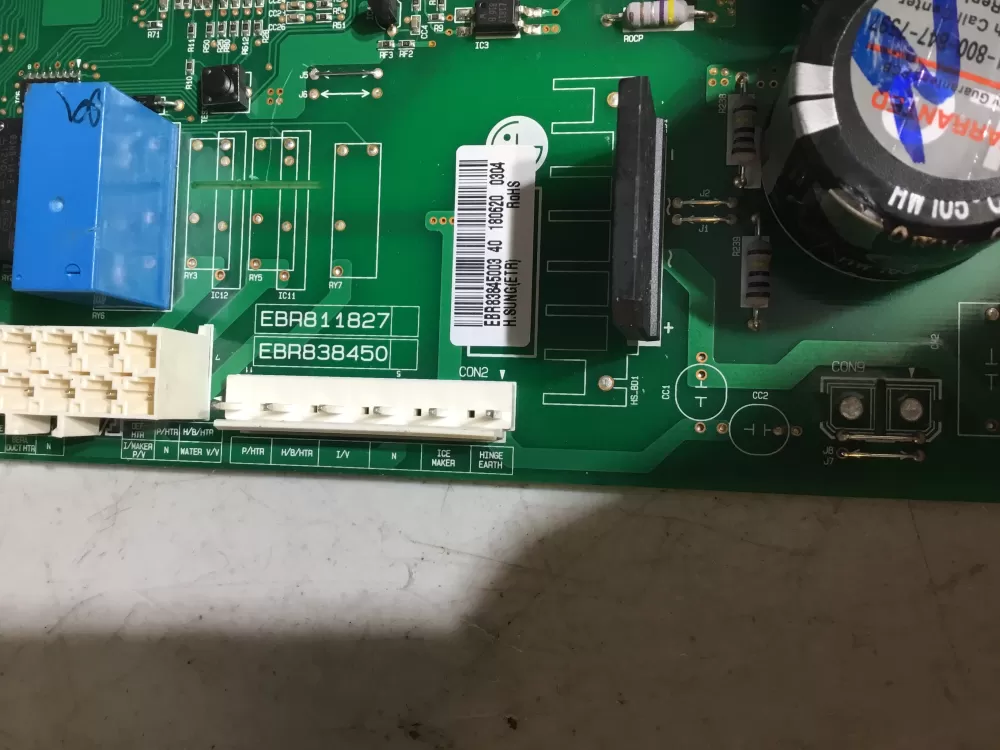 LG EBR83845003 CSP30021031 Refrigerator Control Board AZ119614 | BGV692