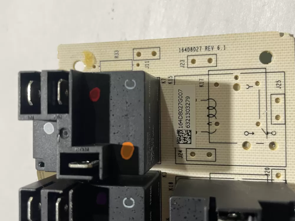 GE 164D8027G007 Wb27t11326 Range Control Board Relay AZ187293 | Wm2037