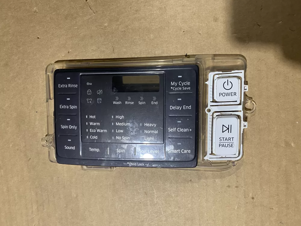Samsung DC92-01607J  AP6243588  DC94-06643A  DC93-00376D  PS12084833 Dryer UI Control Board