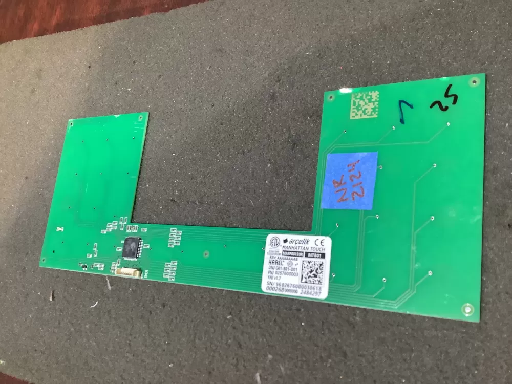  0267600003 Oven Control Board Harel Panel AZ113251 | NR2124