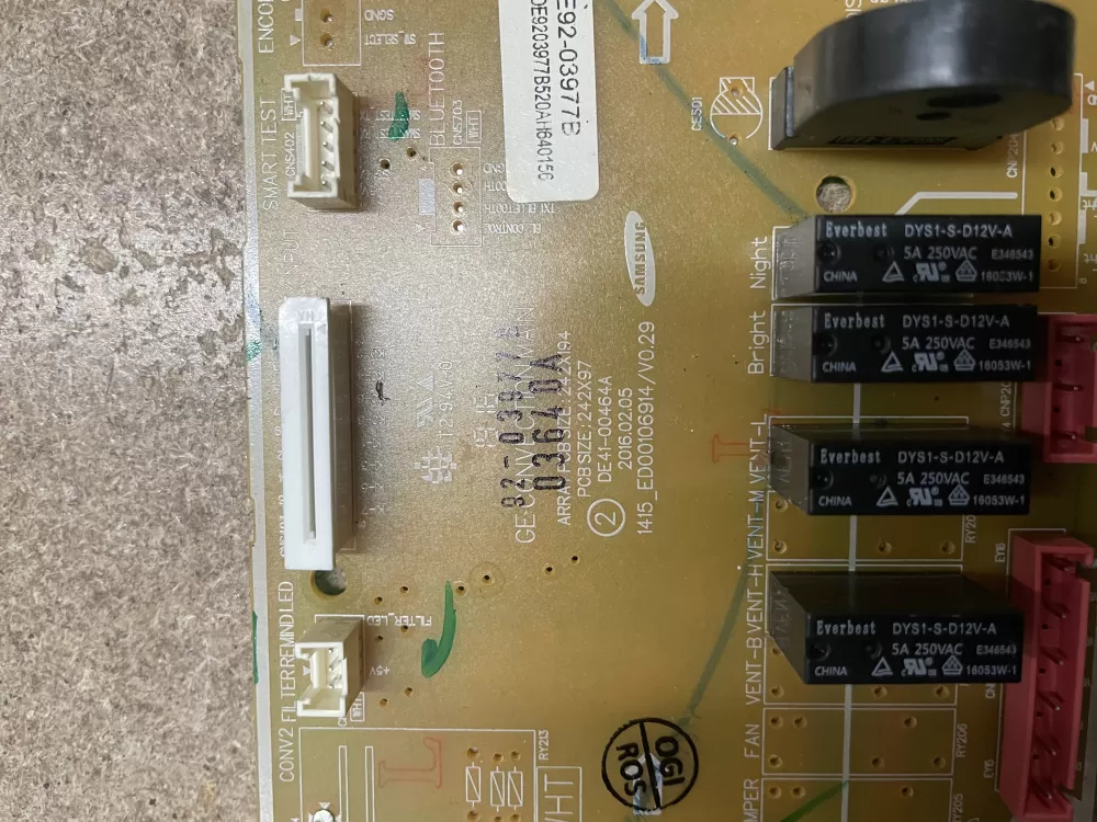 GE WB27X30632 WB27X26794 DE92-03977B Microwave Control Board AZ4701 | KM1410