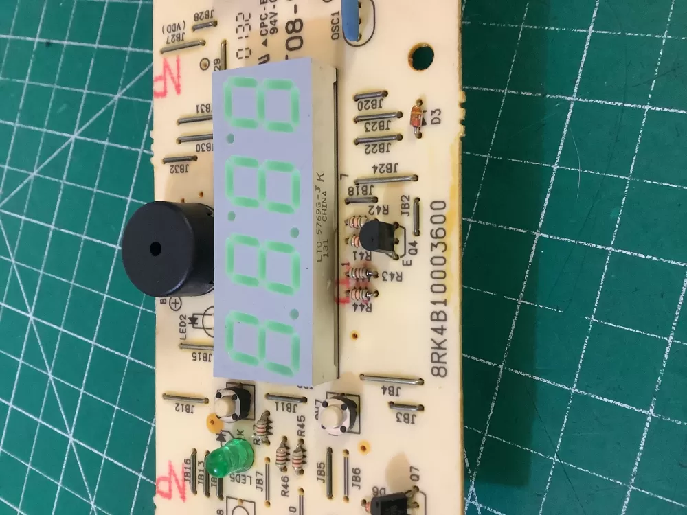 GE 8RK4B10003600 T08-2K Microwave Control Board Switch