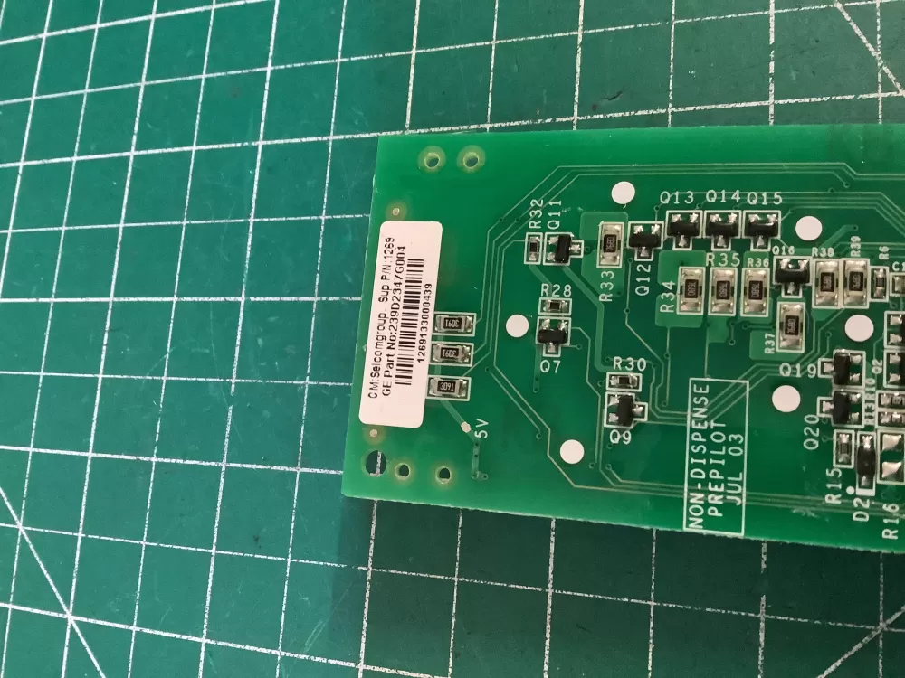 GE Refrigerator User Control Board 239D2347G004 WR55X39248 AZ190119 | NR2100
