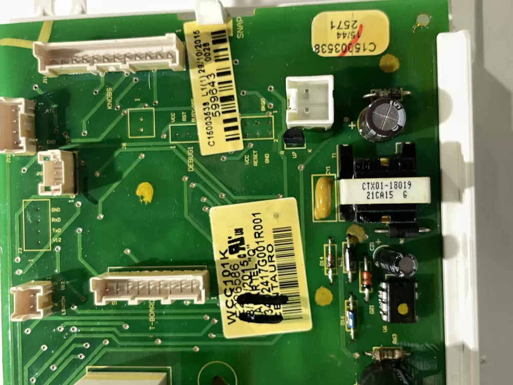 GE Hotpoint 234D2417G001 Washer Control Board AZ175223 | Wm492