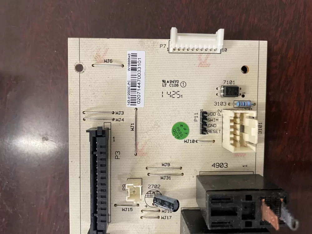 Maytag WPW10686543  AP6023780  3451370  PS11757126  W10559271  W10686543 Microwave Control Board