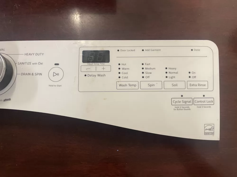 Whirlpool W10825109 W10911021 Washer Control Board Panel AZ42125 | KMV420