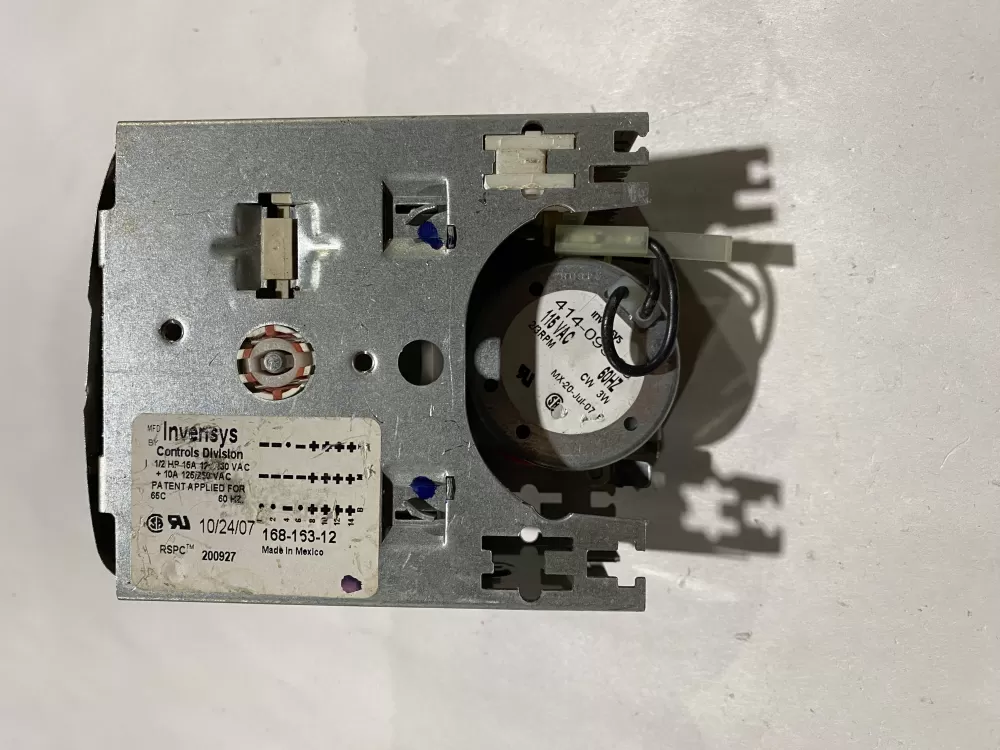 SpeedQueen 168-163-12 200927 200927P Washer Timer AZ160417 | BK1859