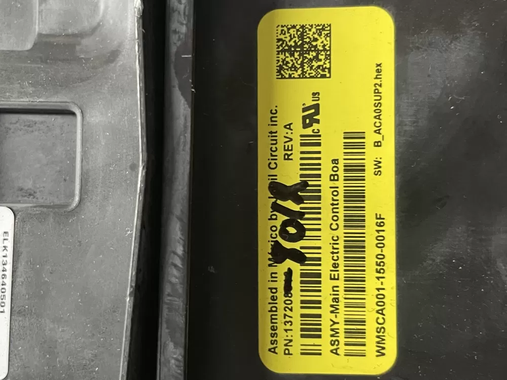 Frigidaire Kenmore 137208000 137208010 Washer Control Board AZ16328 | WM1306