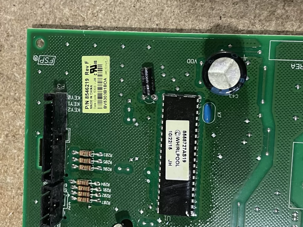 Whirlpool WP8546219 Dryer Control Board AZ24787 | KM349