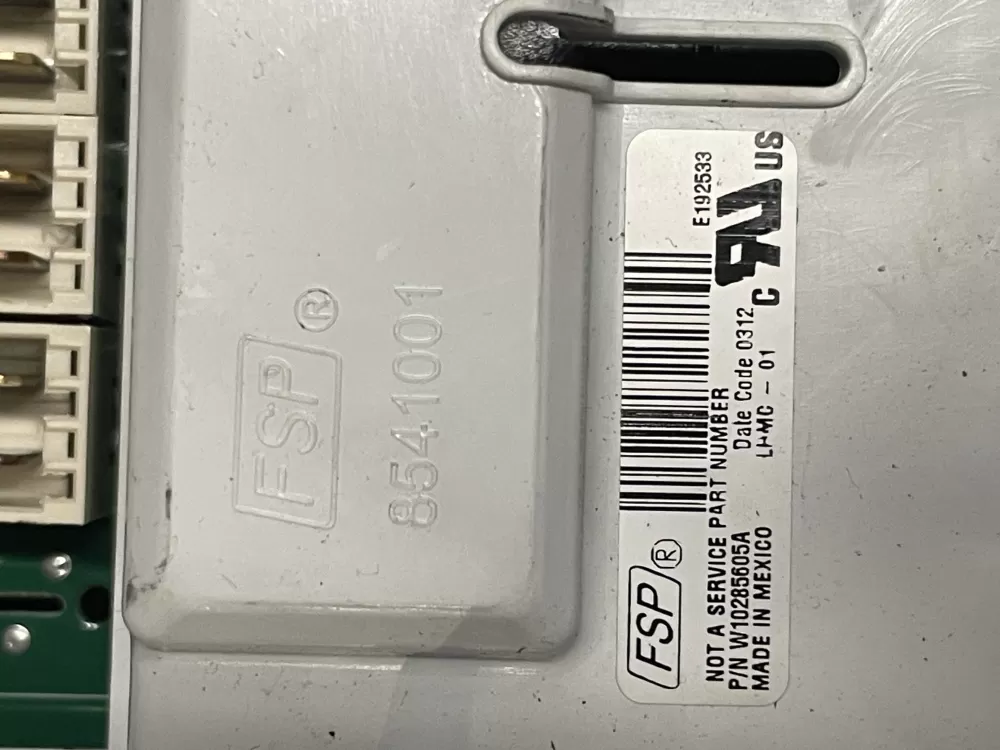 Whirlpool W10285605A PD00005466 WPW10525355 Washer Control Board AZ13070 | 607