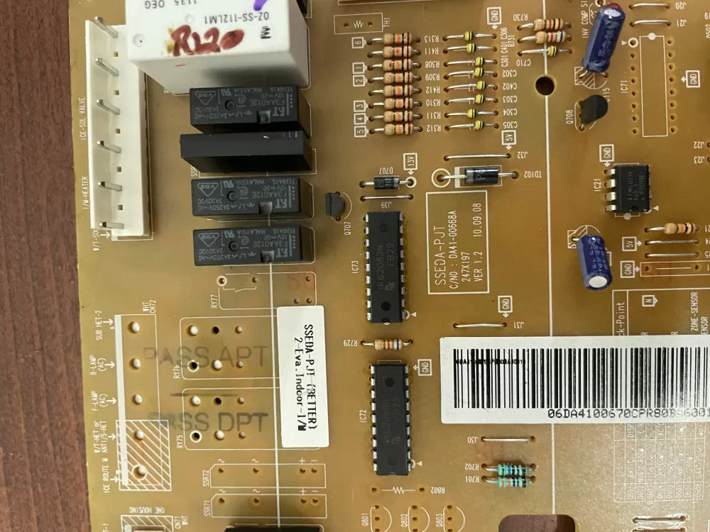Samsung DA41-00670C DA41-00668A Refrigerator Control Board AZ56233 | KM2024
