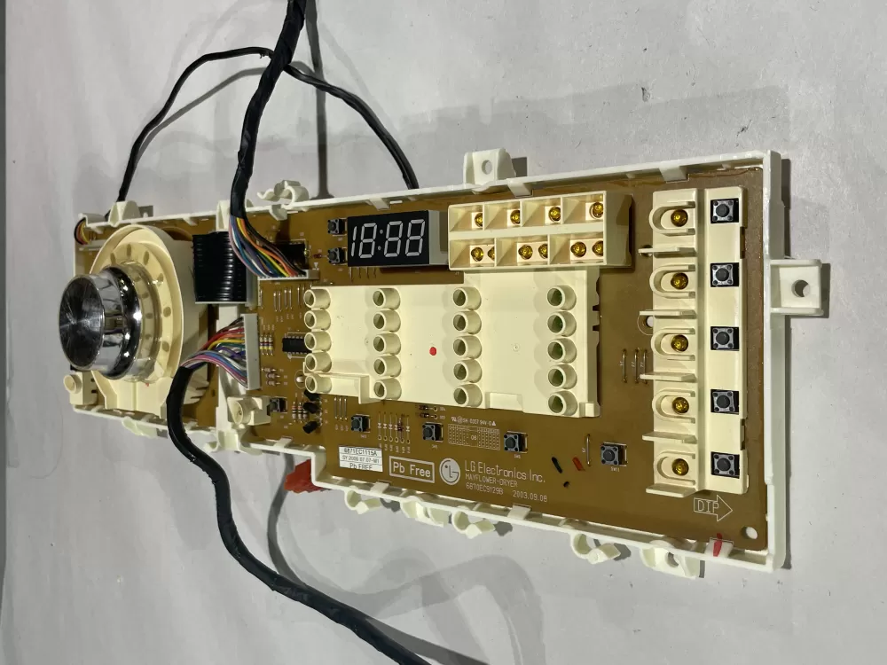LG 6870EC9129B 6871EC1115A Dryer Control Board AZ149448 | Wmv606