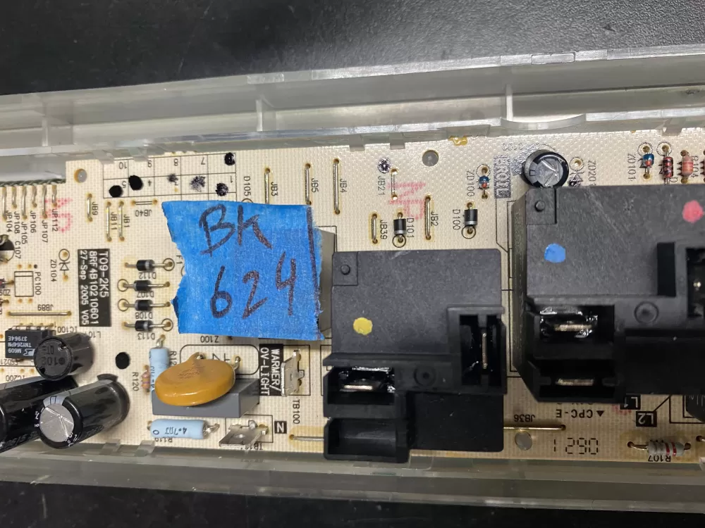 GE WB27T10816 WB27X45466 Oven Range Control Board AZ10869 | BK624