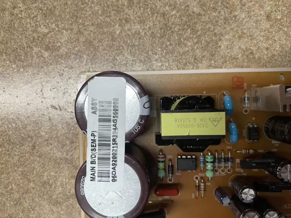 Samsung DA92-00215R Refrigerator Inverter Control Board AZ7668 | KM1579