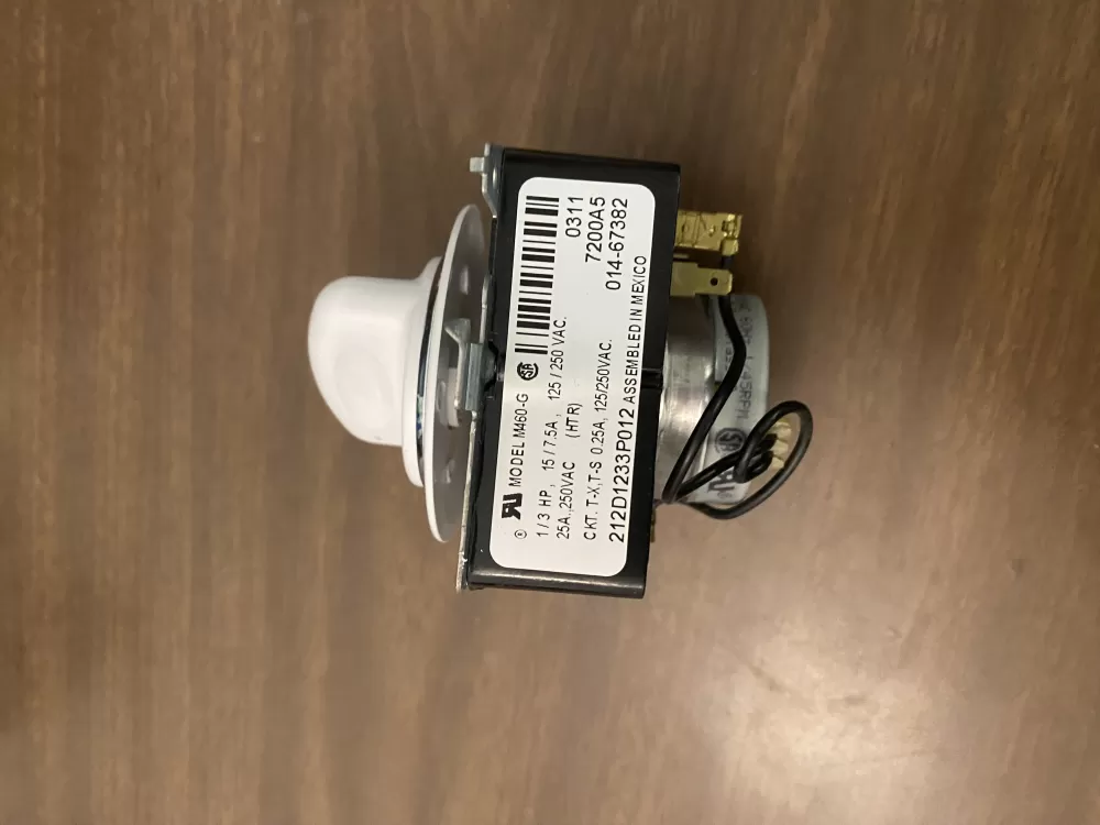 GE 212D1233P012 WE4M364 Dryer Timer