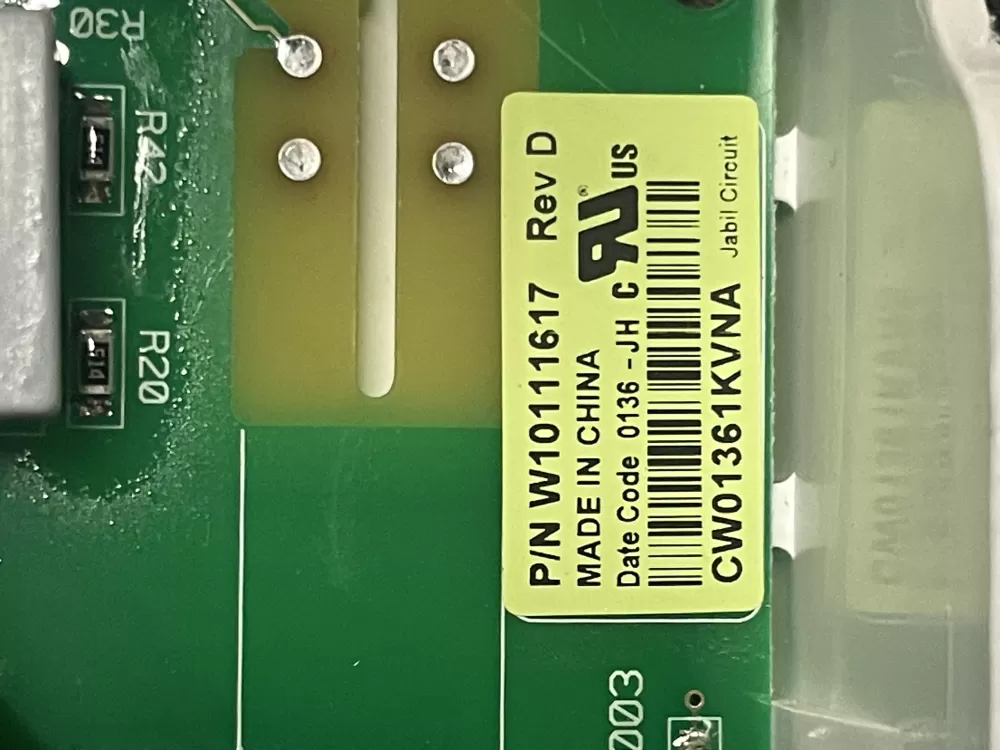 Whirlpool Dryer Control Board WPW10111617 AZ23894 | WM1171
