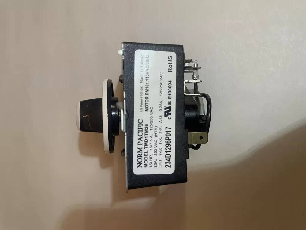 Kenmore  General Electric WE4M521 WE04X22654 PS11721520 234D1296P017 Dryer Timer