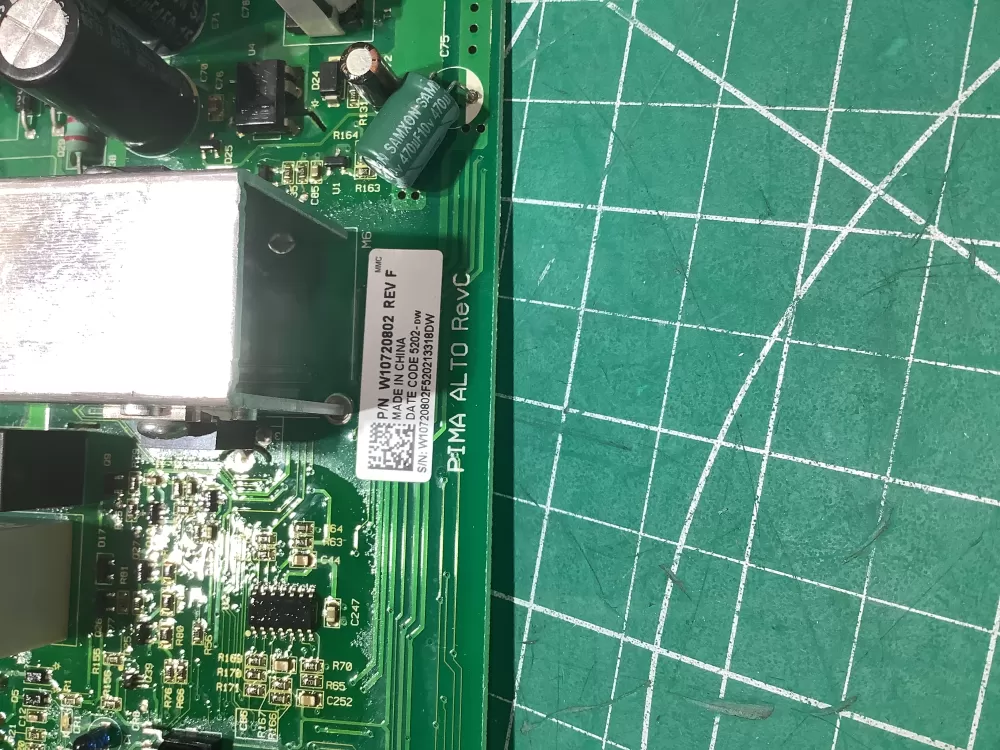 Whirlpool W10720802 Washer Main Control Board AZ183453 | AR2704