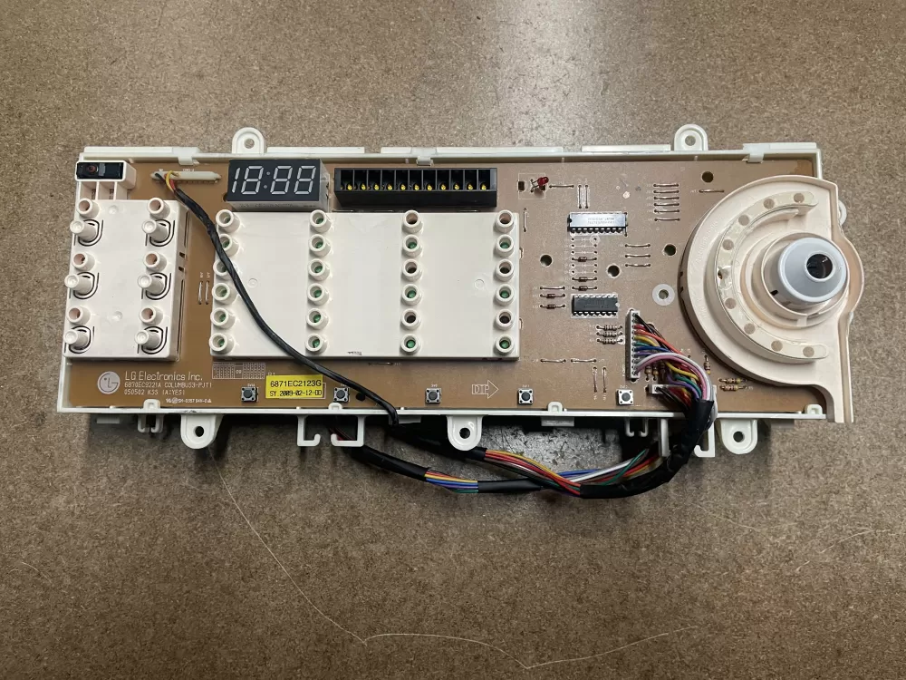 LG 6870EC9221A 6871EC2123G Washer Control Board AZ2752 | KMV297