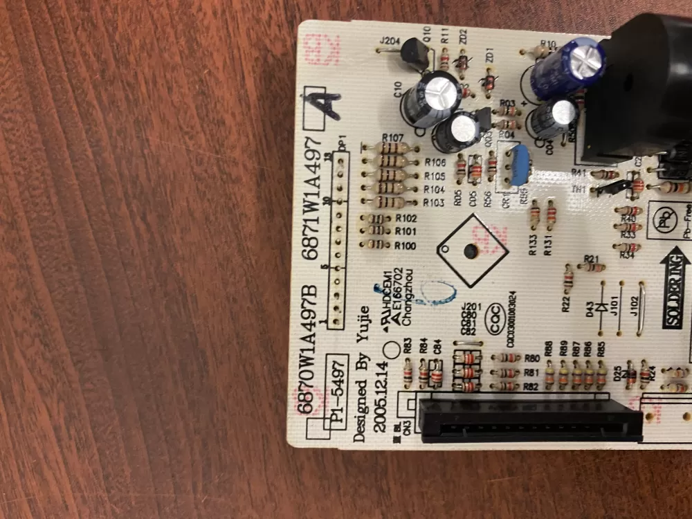 LG 6871W1A497A 6870W1A497A ACM49437018 Microwave Control Board AZ49018 | BK1798