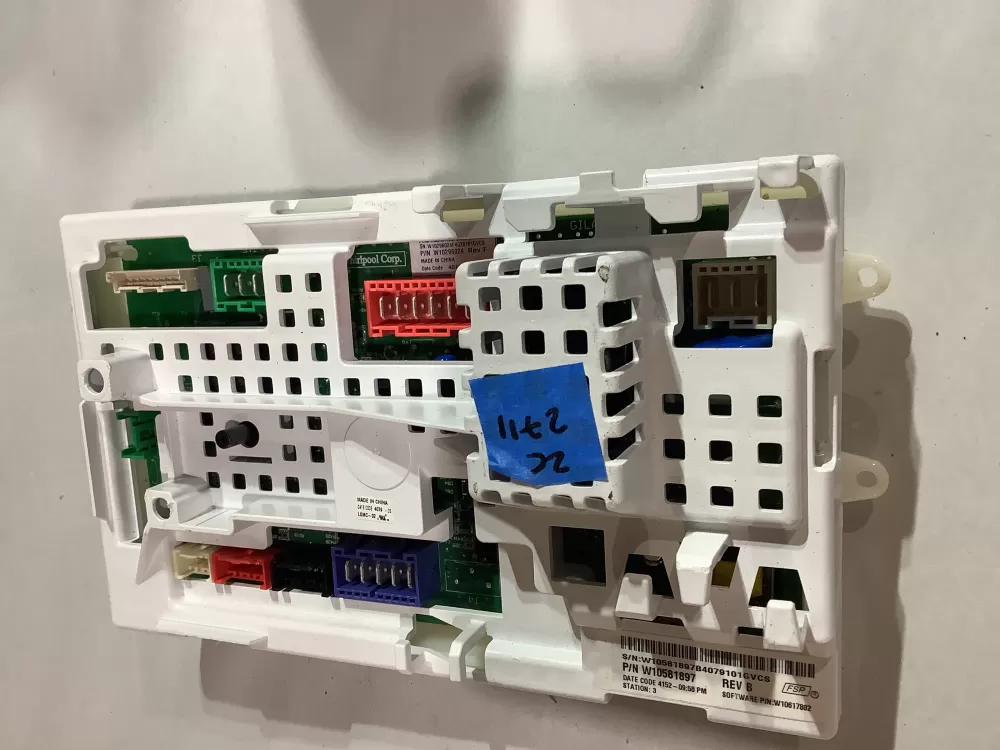 Whirlpool AP5803401 W10581897 PS8768789 Washer Control Board