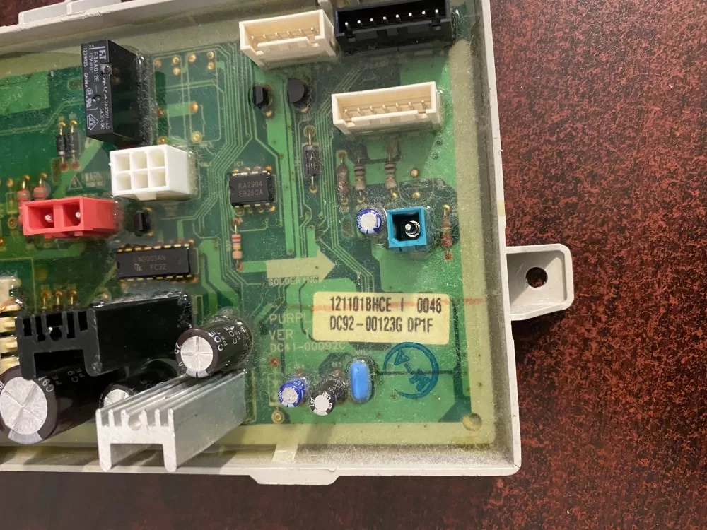 Samsung DC92-00123G Dryer Main Control Board PCB AZ34103 | BK1692