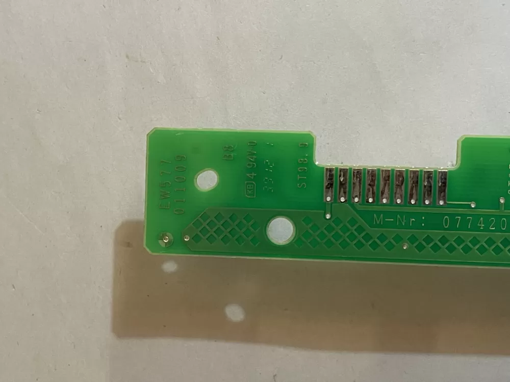 Miele 07742041 Dishwasher Control Board Display AZ194270 | KM2297