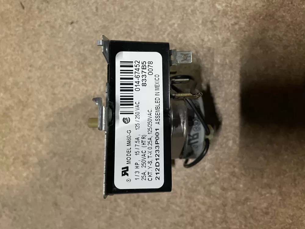 GE 212D1233P001 WE4M353 Dryer Timer