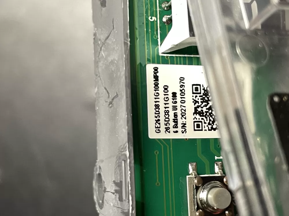 GE 265D3811G100 Dishwasher UI Control Board AZ36677 | Wm391