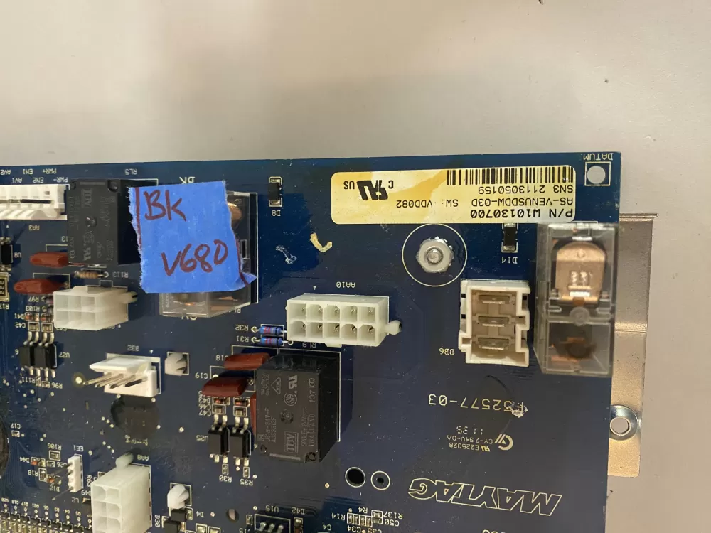 Maytag Commercial Gas Dryer Control Board UI LCD Display AZ116882 | BKV680