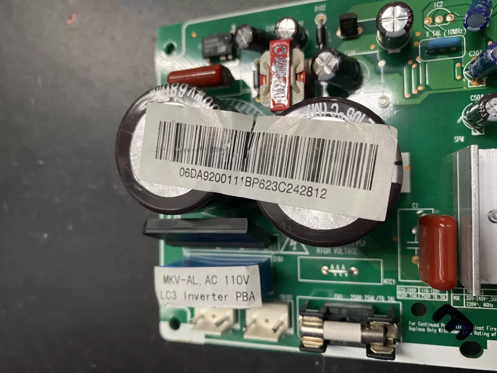 Samsung DA92-00111B Refrigerator Inverter Control Board AZ16493 | BK822