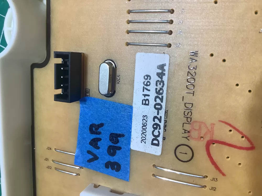 Samsung Dryer Control Board Panel Dc97-18718k AZ168923 | VAR399