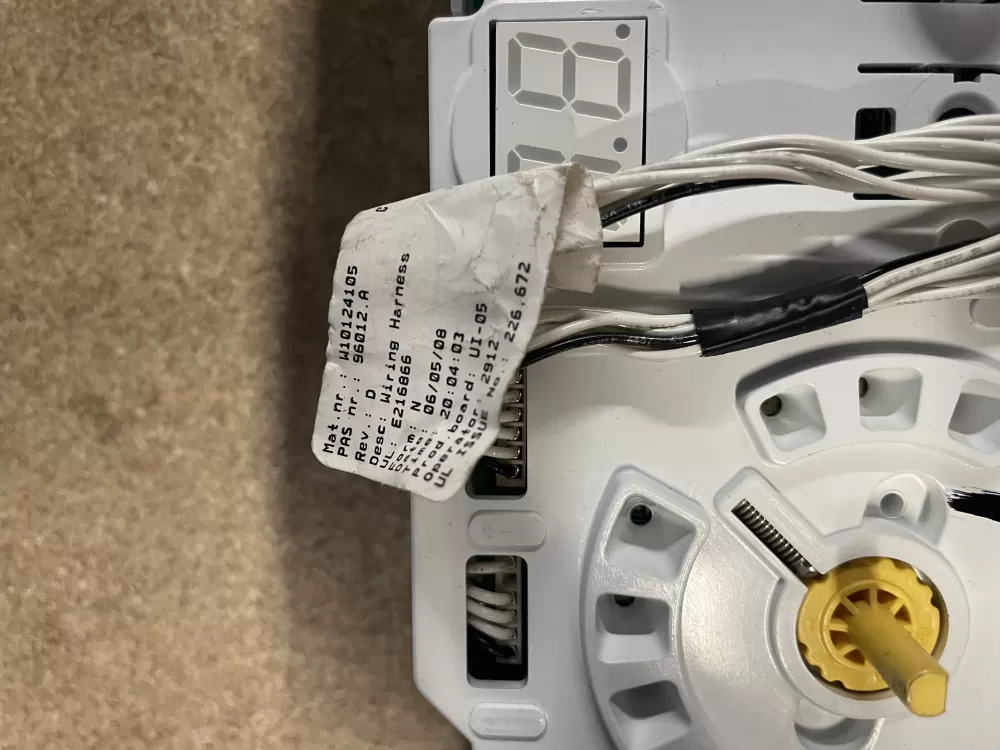 Whirlpool W10051040 Washer Control Board AZ24267 | KMV163