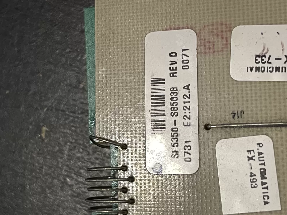 Frigidaire 316418501 SF350-S8503B Digital Stove Range control AZ29213 | WM182