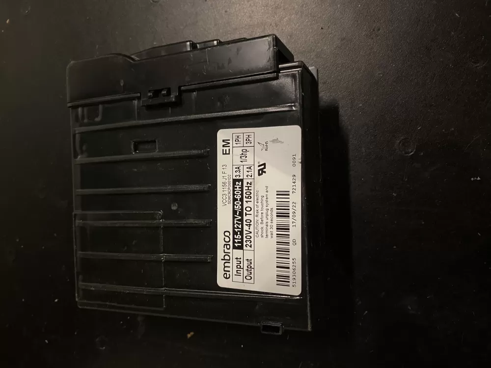 Embraco 519306255  VCC31156J1F13 Refrigerator Compressor Inverter Control Board