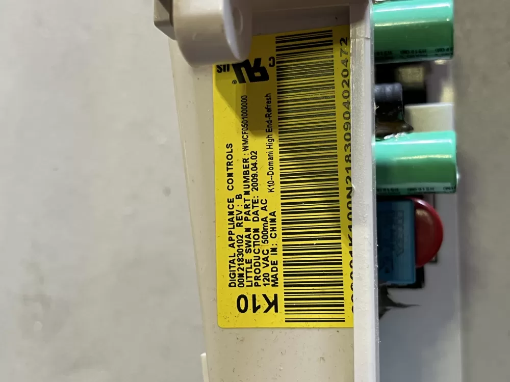 GE WH12X10355 00N21830102 WMCK0501000000 Washer Control Board AZ43956 | 1755