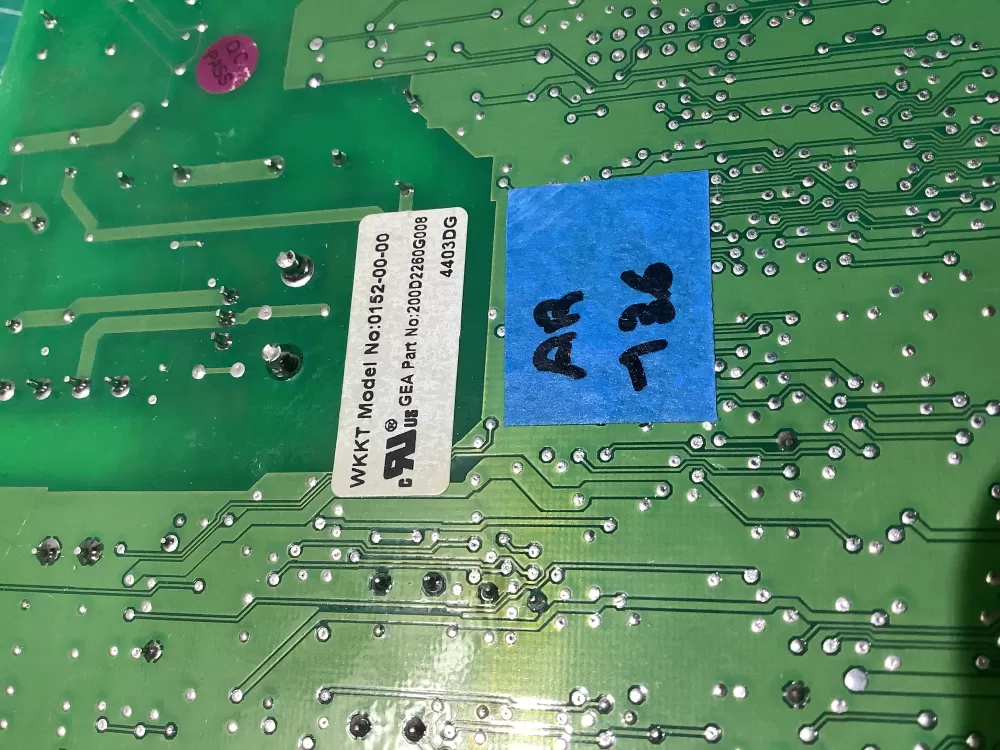 GE WR55X10942 Refrigerator Control Board Main For Green AZ187654 | AR136