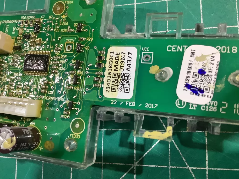 GE 234D2618G001 WE04X27284 Dryer Control Board AZ144581 | NR2430